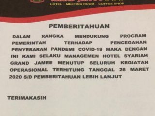 Hotel Syariah Grand Jamee.