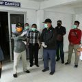 Bupati Asahan, Surya meninjau kesiapan Kantor Dekranasda untuk dijadikan sebagai Posko Gugus Tugas Penanganan Corona Virus Disease (COVID-19).