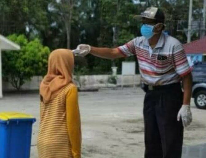 Pulang Pelatihan di Bekasi, 11 Warga Asahan Disemprot Disinfektan