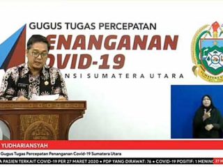 Siaran pers Gugus Tugas Percepatan penanganan COVID-19 Prov. Sumatera Utara.