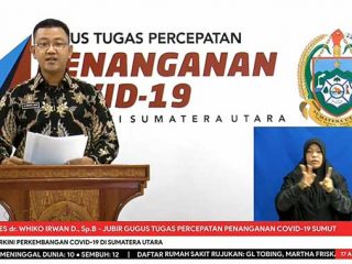 Siaran pers Gugus Tugas Percepatan penanganan COVID-19 Prov. Sumatera Utara (17/4/2020).