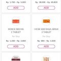 Harga Vitamin C di Halodoc. kisaran harga pembelian di aplikasi tersebut dengan harga eceran tertinggi.