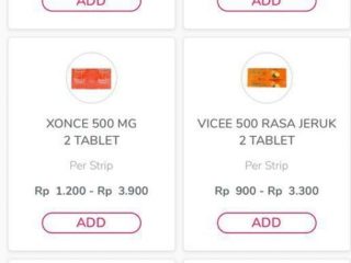 Harga Vitamin C di Halodoc. kisaran harga pembelian di aplikasi tersebut dengan harga eceran tertinggi.