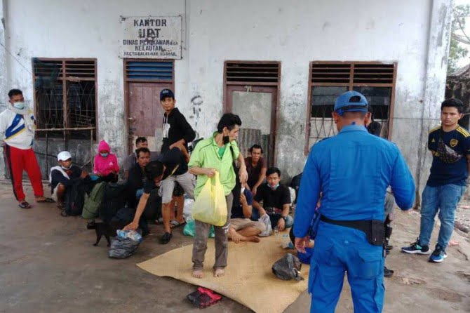 TKI Ilegal dari Malaysia Kembali Diamankan di Tanjung Balai