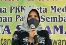 Plt Ketua TP PKK Medan, Nurul Khairani Akhyar Nasution