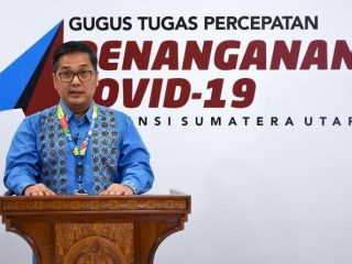 Jubir Gugus Tugas Percepatan Penanganan Covid-19 Sumut, Aris Yudhariansyah