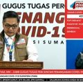 Juru Bicara Gugus Tugas Percepatan Penanganan Covid-19 Sumut, Aris Yudhariansyah