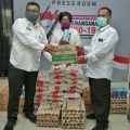 Bantuan ini disalurkan Tim Gugus Tugas Percepatan Covid-19 Kota Medan melalui bagian logistik di Gedung Serba Guna Dharma Wanita, Jalan Rotan, Kecamatan Medan Petisah