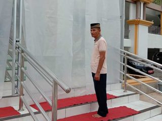 Bilik sterilisasi anti septik di Masjid Agung Achmad Bakrie.