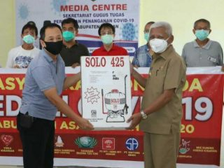 Masyarakat Tionghoa Asahan Berikan Bantuan Penanganan Covid-19