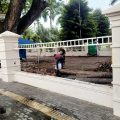 Pagar Lapangan Merdeka Hilang