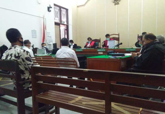 Sidang lanjutan kasus suap Walikota Medan Non Aktif Dzulmi Eldin kembali digelar