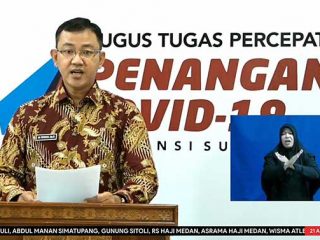 Juru Bicara Gugus Tugas Percepatan Penanganan Covid-19 Sumut, Whiko Irwan