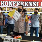 Wakapolrestabes Medan, AKBP Irsan Sinuhaji dalam paparannya di Mapolrestabes Medan
