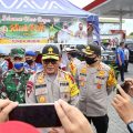 Kapolda Sumut Irjen Pol Martuani Sormin saat mengecek kesiapan Pos Pengamanan Ops Ketubat Toba 2020 Polrestabes Medan yang berada di Jalan Cemara Medan, Jumat (22/05/2020).