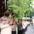 Kapolda Sumut Irjen Pol Martuani Sormin gelar halal bi halal yang digelar di Lobby Adhi Pradana Mapolda Sumut