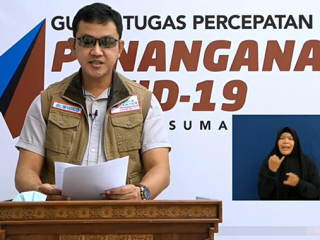 Juru Bicara Gugus Tugas Percepatan Penanganan (GTPP) Sumut, Whiko Irwan.