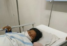 Erdina br Sihombing menjadi korban begal perampokan serta alami luka dibagian jari tangan kiri dan menjalani perawatan di RS Murni Teguh Medan.