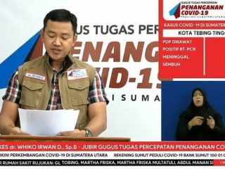 Juru Bicara Gugus Tugas Percepatan Penanganan Covid-19 Sumut, Whiko Irwan