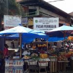 Suasana di Pasar Peringgan, Jalan Iskandar Muda, Kelurahan Babura, Kecamatan Medan Baru, Senin (4/5/2020)