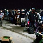 119 orang TKI Ilegal berhasil diamankan Tim Fleet One Quick Response (F1QR) Pangkalan TNI AL Tanjung Balai Asahan Lantamal I di perairan Tanjung Tiram Kabupaten Batubara, Sumatera Utara. 