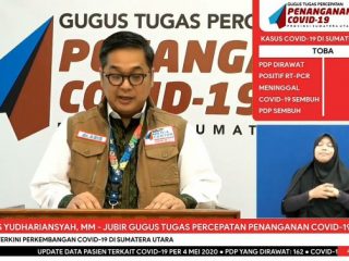 Juru Bicara GTPP Covid-19 Sumut Aris Yudhariansyah