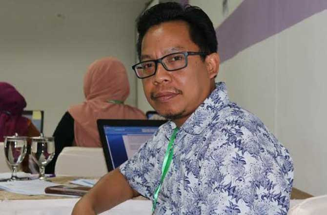 Ketua Harian Forum Komunikasi Partisipasi Publik Untuk Kesejahteraan Perempuan Dan Anak (FK-PUSPA) Sumatera Utara, Misran Lubis.