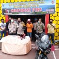 Kapolrestabes Medan, Kombes Pol Johnny Edizon Isir saat merilis kasus ini di Polsek Medan Kota, Jumat (15/5).
