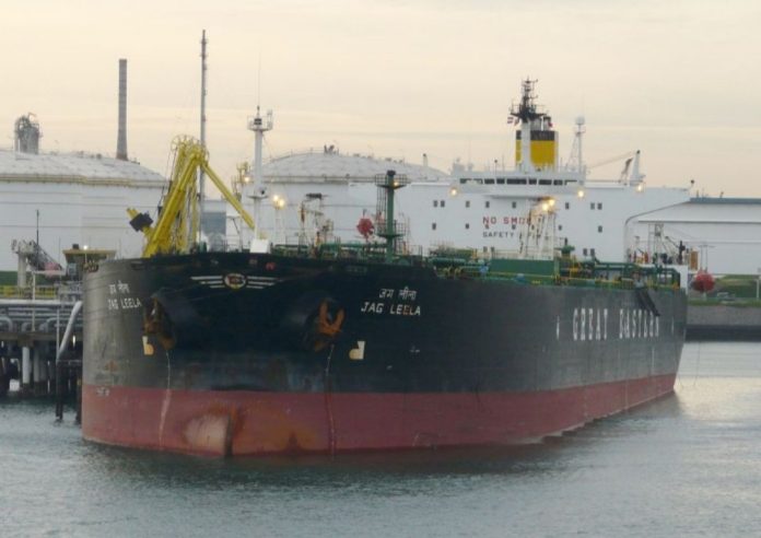 Kapal tanker MT JAG LEELA. (ist)