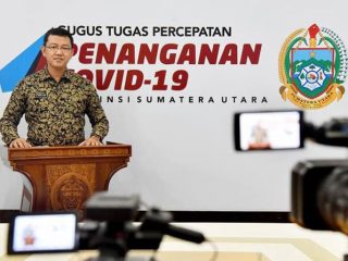 Juru Bicara Gugus Tugas Percepatan Penanganan Covid-19 Sumut, Whiko Irwan.
