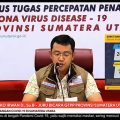 Juru Bicara Gugus Tugas Percepatan Penanganan (GTPP) Covid-19 Sumut Whiko Irwan