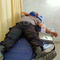 Kanit Patroli Polsek Silaen, Aiptu Manahan Ferdinan S Nadapdap dibacok.