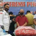 Konferensi pers terkait kasus pijat plus kaum gaya.