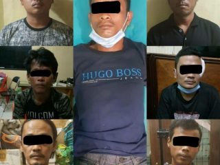 Ketujuh tersangka pembunuh Markus.
