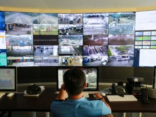 Tampilan CCTV PT Angkasa Pura II (Persero) Bandar Udara Internasional Deli Serdang.
