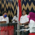 webinar pembahasan kesiapan pelaksanaan pilkada 2020 bersama Mendagri melalui video conference di Command Center Balai Kota Medan, Rabu (10/6/2020).