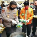 Pemusnahan sabu-sabu seberat 35 kg yang dipimpin Kapolrestabes Medan, Kombes Pol Riko Sunarko
