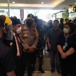 Forkopimda saat melakukan peninjauan pusat perbelanjaan di Kota Medan, Selasa (16/6/2020).