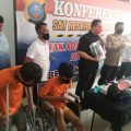 Konferensi pers terkait komplotan jambret 4 napi asimilasi dan satu tewas.