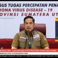 Juru Bicara Gugus Tugas Percepatan Penanganan Covid-19 Sumut, dr Aris Yudhariansyah