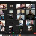 Suasana webinar yang digelar Sekolah Kebangsaan Pemuda Indonesia (SKPI) dan DPD KNPI Sumatera Utara