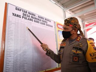 Kapolda Sumut Irjen Pol Martuani Sormin resmikan Desa Tangguh di Desa Sei Mangkei Kec Limapuluh Kab Batu Bara