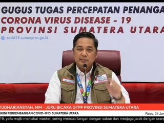 Juru Bicara GTPP Sumut Aris Yudhariansyah
