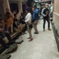 Suasana tempat ditemukannya Ikhsan dan Rafa tewas.