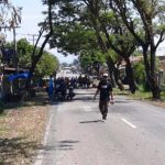 Warga Desa Mompang Julu, Panyabungan Utara, Mandailing Natal kembali memblokade Jalan Lintas Sumatera