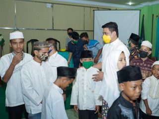 Bobby Nasution Kunjungi Panti Asuhan Aisyiyah