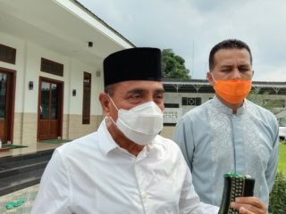 Gubernur Sumatera Utara, Edy Rahmayadi dan Walik Gubsu, Musa Rajekshah.