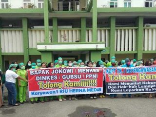 Tenaga Medis RS Herna Dirumahkan