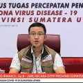 Juru Bicara Gugus Tugas Percepatan Penanganan (GTPP) Covid-19 Sumut Whiko Irwan