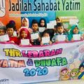 Para anak yatim yang berada di Yayasan Yatim Indonesia dalam program THR Lebaran beberapa waktu lalu.